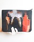 Abstract Rottweiler Pouch, back view